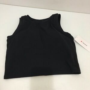 NWT HeyNuts Black Sleeveless Sport Bra Size M